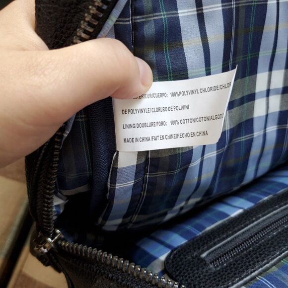 Steve Madden Faux Leather Black Backpack - Picture 7 of 7